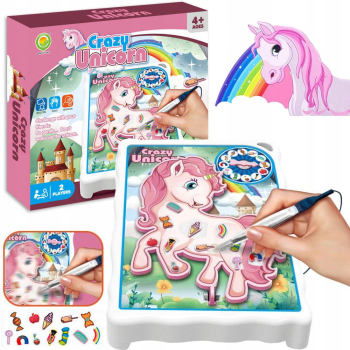 UNICORN OPERACJA GRA JEDNOROZEC MAGNETYCZNA ZABAWKA DLA DZIECI W LEKARZA XL
