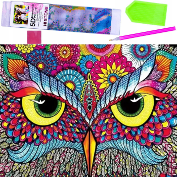 MANDALA DIAMENTOWA MOZAIKA 7D SOWIE OCZY 1006606