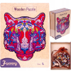 PUZZLE DREWNIANE Dla Dorosłych KLOCKI SKRZYNKA