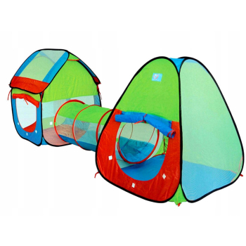 Zestaw Domek Wigwam Namiot + Tunel Rura Do Zabawy