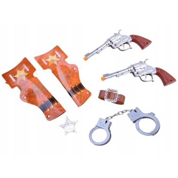 Zestaw kowboja rewolwer kowbojski pistolet ZA2452