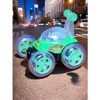 AUTO TWISTER SAMOCHÓD ZDALNIE STEROWANY NA PILOT DLA DZIECI AKROBATA LED XL