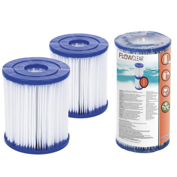 Filtry 2x Filtr do Pompy Basen Typ I Bestway 58093