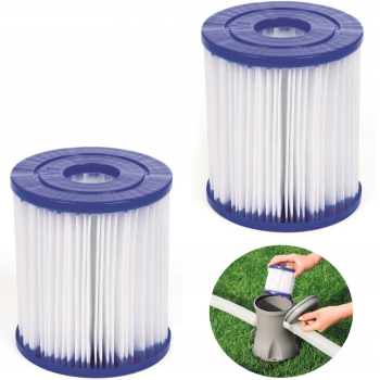 Filtry 2x Filtr do Pompy Basen Typ I Bestway 58093