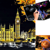 Magiczna Zdrapka ZDRAPYWANK Wieża Big Ben Londyn