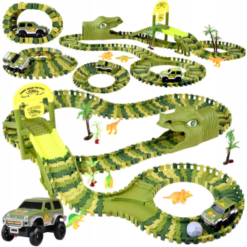 Mega tor giętki park dinozaurów dinozaury ZA4346