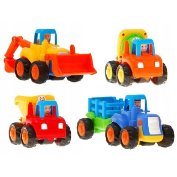 Traktor Koparka Wywrotka z Napędem ZESTAW ZA0020