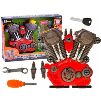 MECHANIK Rozkręć Silnik Napraw zabawka + Klucze