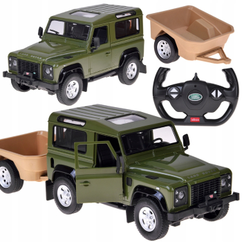 Rastar auto zdalnie sterowane Land Rover Defender 1:14 pilot ośw RC0712