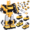 Zabawka Robot Magnetyczny Transformer 2w1– duża figurka – akcesoria ZA6009
