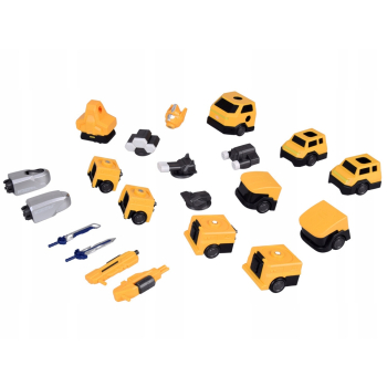 Zabawka Robot Magnetyczny Transformer 2w1– duża figurka – akcesoria ZA6009