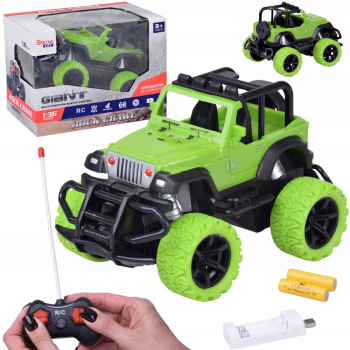 Zdalnie sterowane auto terenowe - kompaktowy rozmiar SKALA 1:36 RC0748