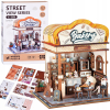 Drewniane PUZZLE 3D Seria budynek Piekarnia 179 ele oświetlenie ZA6013
