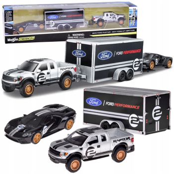 Maisto Licencjonowane Auta Metalowe Ford Raptor i Ford GT Heritage ZA5961