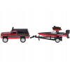 Maisto Licencjonowane Auto metalowe Chevrolet K5 Blazer + łódź 1:64 ZA5964
