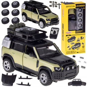 Zestaw Metalowe Auto TUNING Licencjonowany Land Rover Defender 110 ZA5950