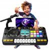 Konsola DJ SET Dla Dzieci Mikser Bluetooth Mikrofon Pady LED Na Prezent
