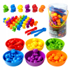 Sorter Montessori Zwierzeta Nauka Kolorow Liczenia Dla Dzieci EDU Zabawka